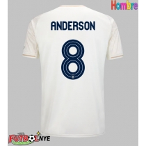 Camiseta Nottingham Forest Elliot Anderson #8 Visitante Equipación 2025-26 manga corta